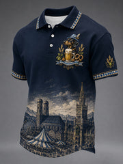 Men's Oktoberfest Munich Dachshund Print Shirt