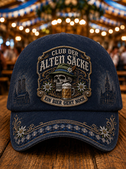 Unisex Oktoberfest Munich Fun Beer Lover Slogan Print Cap