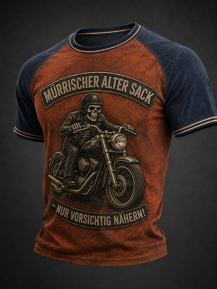 Männerwarnung: mürrischer alter Sack – nur vorsichtig nähergehen! T-Shirt