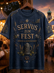 Herren Oktoberfest kurze Ärmel T-Shirt